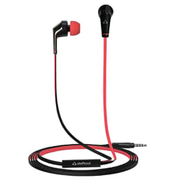 Stuffcool In-Ear Wired Earphones with Mic (VIVHF02, Red) Stuffcool In-Ear Wired Earphones with Mic (VIVHF02, Red)_1