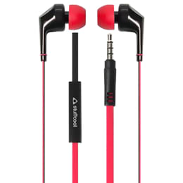 Stuffcool In-Ear Wired Earphones with Mic (VIVHF02, Red) Stuffcool In-Ear Wired Earphones with Mic (VIVHF02, Red)_2