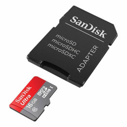 Sandisk Ultra 16GB Class 10 Memory Card (SDSQUAR, Black) Sandisk Ultra 16GB Class 10 Memory Card (SDSQUAR, Black)_2