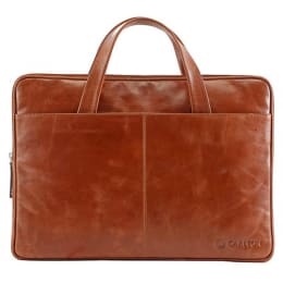 Carlton Inca Leather Laptop Slipcase (917J014101, Tan) Carlton Inca Leather Laptop Slipcase (917J014101, Tan)_1
