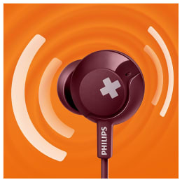 Philips In-Ear Wired Earphones with Mic (SHE4305RD/00, Red) Philips In-Ear Wired Earphones with Mic (SHE4305RD/00, Red)_7