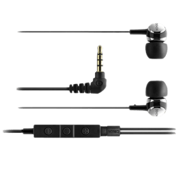 Denon In-Ear Wired Earphones with Mic (AH-C50, Black) Denon In-Ear Wired Earphones with Mic (AH-C50, Black)_4
