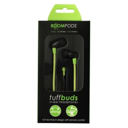 Boompods Tuffbuds In-Ear Wired Earphones with Mic (Green) Boompods Tuffbuds In-Ear Wired Earphones with Mic (Green)_3