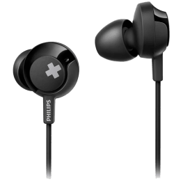 Philips In-Ear Wired Earphones with Mic (SHE4305BK/00, Black) Philips In-Ear Wired Earphones with Mic (SHE4305BK/00, Black)_1