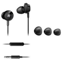 Philips In-Ear Wired Earphones with Mic (SHE4305BK/00, Black) Philips In-Ear Wired Earphones with Mic (SHE4305BK/00, Black)_4