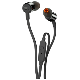 JBL In-Ear Wired Earphones with Mic (T210, Black) JBL In-Ear Wired Earphones with Mic (T210, Black)_1