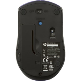 HP X3000 Wireless Mouse (K5D29AA, Black/Purple) HP X3000 Wireless Mouse (K5D29AA, Black/Purple)_4