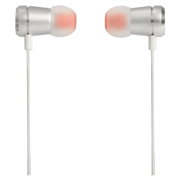 JBL In-Ear Wired Earphones with Mic (T290, Silver) JBL In-Ear Wired Earphones with Mic (T290, Silver)_1