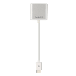 Cadyce HDMI (Type-A) to VGA Converter with Audio (CA-HDVGA, Silver) Cadyce HDMI (Type-A) to VGA Converter with Audio (CA-HDVGA, Silver)_1