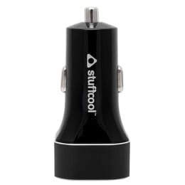 Stuffcool Boulet 3.4 Amp Dual USB Car Charging Adapter (BOULET34-BLK/BLK, Black) Stuffcool Boulet 3.4 Amp Dual USB Car Charging Adapter (BOULET34-BLK/BLK, Black)_1
