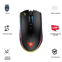 Gamdias Zeus P1 12000 DPI USB Gaming Mouse (Black) Gamdias Zeus P1 12000 DPI USB Gaming Mouse (Black)_5