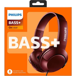 Philips Bass+ Headphones with Mic (SHL3075, Red) Philips Bass+ Headphones with Mic (SHL3075, Red)_4