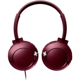 Philips Bass+ Headphones with Mic (SHL3075, Red) Philips Bass+ Headphones with Mic (SHL3075, Red)_3