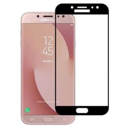 Stuffcool Mighty 2.5D Tempered Glass Screen Protector for Samsung Galaxy J7 Pro (MGGP25DSGJ7PRO, Black) Stuffcool Mighty 2.5D Tempered Glass Screen Protector for Samsung Galaxy J7 Pro (MGGP25DSGJ7PRO, Black)_1