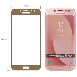 Stuffcool 2.5D Tempered Glass Screen Protector for Samsung Galaxy J7 Pro (MGGP25DSGJ7PRO, Gold) Stuffcool 2.5D Tempered Glass Screen Protector for Samsung Galaxy J7 Pro (MGGP25DSGJ7PRO, Gold)_4
