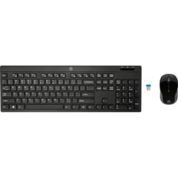 HP 1000 DPI Wireless Keyboard & Mouse Combo (Z3Q63AA, Black) HP 1000 DPI Wireless Keyboard & Mouse Combo (Z3Q63AA, Black)_1