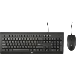 HP C2500 Desktop Wired Keyboard & Mouse Combo (J8F15AA, Black) HP C2500 Desktop Wired Keyboard & Mouse Combo (J8F15AA, Black)_2