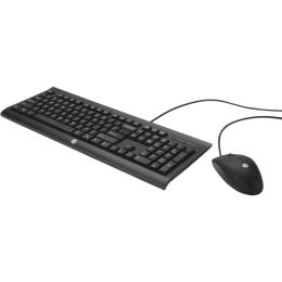 HP C2500 Desktop Wired Keyboard & Mouse Combo (J8F15AA, Black) HP C2500 Desktop Wired Keyboard & Mouse Combo (J8F15AA, Black)_1