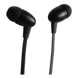 Boompods Tuffbuds In-Ear Wired Earphones with Mic (Black) Boompods Tuffbuds In-Ear Wired Earphones with Mic (Black)_1