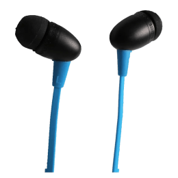 Boompods Tuffbuds In-Ear Wired Earphones with Mic (Blue) Boompods Tuffbuds In-Ear Wired Earphones with Mic (Blue)_1