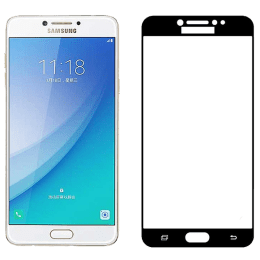 Stuffcool Mighty 2.5D Tempered Glass Screen Protector for Samsung Galaxy C7 Pro (Black) Stuffcool Mighty 2.5D Tempered Glass Screen Protector for Samsung Galaxy C7 Pro (Black)_7