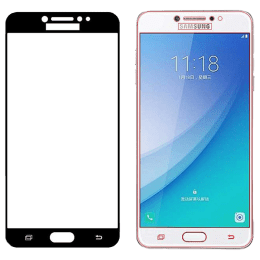Stuffcool Mighty 2.5D Tempered Glass Screen Protector for Samsung Galaxy C7 Pro (Black) Stuffcool Mighty 2.5D Tempered Glass Screen Protector for Samsung Galaxy C7 Pro (Black)_6