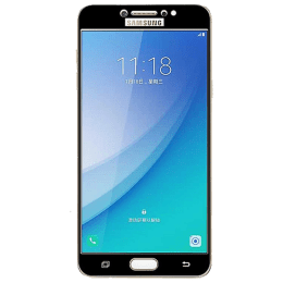 Stuffcool Mighty 2.5D Tempered Glass Screen Protector for Samsung Galaxy C7 Pro (Black) Stuffcool Mighty 2.5D Tempered Glass Screen Protector for Samsung Galaxy C7 Pro (Black)_4
