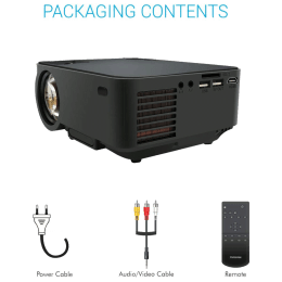 Portronics Beem 100 LCD Projector (POR 624, Black) Portronics Beem 100 LCD Projector (POR 624, Black)_3