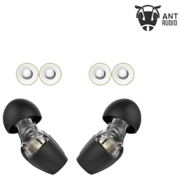 Ant Audio In-Ear Wired Earphones with Mic (W59, Black) Ant Audio In-Ear Wired Earphones with Mic (W59, Black)_2