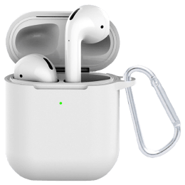 Croma Full Cover Case for Apple AirPods (CRCA0082, White) Croma Full Cover Case for Apple AirPods (CRCA0082, White)_1