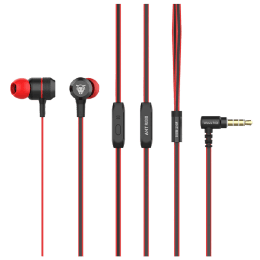 Ant Audio In-Ear Wired Earphones with Mic (Wave 702, Red/Black) Ant Audio In-Ear Wired Earphones with Mic (Wave 702, Red/Black)_1
