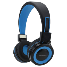 Portronics Muffs G Bluetooth Headphones with Mic (POR 011, Blue) Portronics Muffs G Bluetooth Headphones with Mic (POR 011, Blue)_1