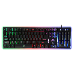 Ant E sports Rainbow Backlighting Wired Gaming Keyboard (MK700, Black) Ant E sports Rainbow Backlighting Wired Gaming Keyboard (MK700, Black)_1