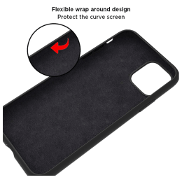 Stuffcool Silo Silicone Soft and Smooth Back Case Cover for Apple iPhone 11 (SILOIP1158, Black) Stuffcool Silo Silicone Soft and Smooth Back Case Cover for Apple iPhone 11 (SILOIP1158, Black)_4