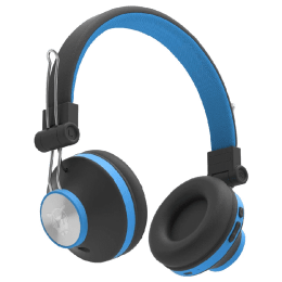 Ant Audio Treble Bluetooth Headphones (H82, Blue) Ant Audio Treble Bluetooth Headphones (H82, Blue)_1