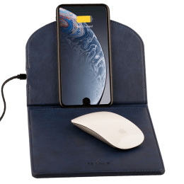William Pennline Deskmo Wireless Charging Mouse Pad (WP26490, Blue) William Pennline Deskmo Wireless Charging Mouse Pad (WP26490, Blue)_1
