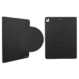 Stuffcool Tourner 360 Degree Rotating PU Leather Back Case Cover with Stand for 12.9 Inch Apple iPad Pro (TRNRiPad129-BLK, Black) Stuffcool Tourner 360 Degree Rotating PU Leather Back Case Cover with Stand for 12.9 Inch Apple iPad Pro (TRNRiPad129-BLK, Black)_4