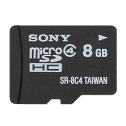 Sony 8GB Class 4 MicroSDHC Memory Card (SR-8N4/T, Black) Sony 8GB Class 4 MicroSDHC Memory Card (SR-8N4/T, Black)_1