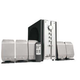 Intex 5.1 4000w Speaker (Silver Black) Intex 5.1 4000w Speaker (Silver Black)_1
