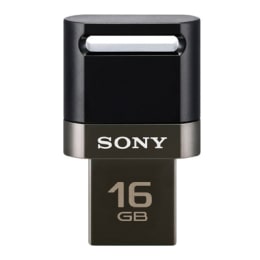 Sony 16GB USB 2.0 OTG Drive (USM16SA1/B, Black) Sony 16GB USB 2.0 OTG Drive (USM16SA1/B, Black)_1
