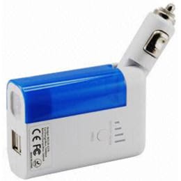 Croma 2000 mAh Power Bank and Car Charger (CR-CA0062, White) Croma 2000 mAh Power Bank and Car Charger (CR-CA0062, White)_1