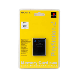 Sony PS2 8 MB Memory Card (Black) Sony PS2 8 MB Memory Card (Black)_1
