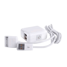 Capdase Dual USB Wall Charging Adapter with Cable (As Per Stock Availability) Capdase Dual USB Wall Charging Adapter with Cable (As Per Stock Availability)_1