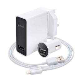 Capdase USB (Type-A) to Lightning Power Kit USB Cable (TKCB-AK02, White) Capdase USB (Type-A) to Lightning Power Kit USB Cable (TKCB-AK02, White)_1