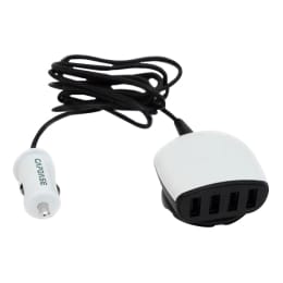 Capdase 6.2A 4 USB Car Charger (CA00-7B02, White) Capdase 6.2A 4 USB Car Charger (CA00-7B02, White)_1