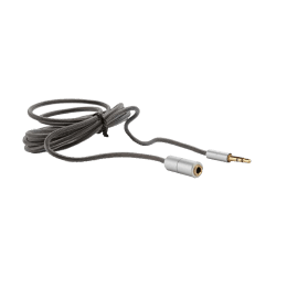 AHA 200cm 3.5mm Extension Cable (106333, Black/Silver) AHA 200cm 3.5mm Extension Cable (106333, Black/Silver)_1