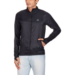 Wildcraft Zuci Wind Breaker Men's Polyester Jacket (L) (Black) Wildcraft Zuci Wind Breaker Men's Polyester Jacket (L) (Black)_1