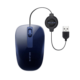 Belkin Wired Optical Mouse (Blue) Belkin Wired Optical Mouse (Blue)_1