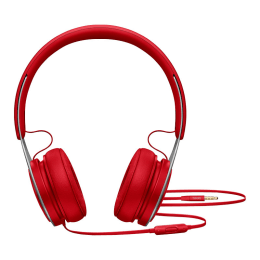 red beats headphones wired