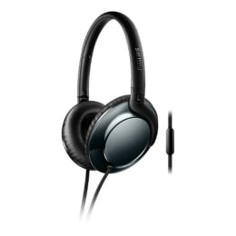 Philips SHL4805DC/00 Headphone with Mic (Black) Philips SHL4805DC/00 Headphone with Mic (Black)_2
